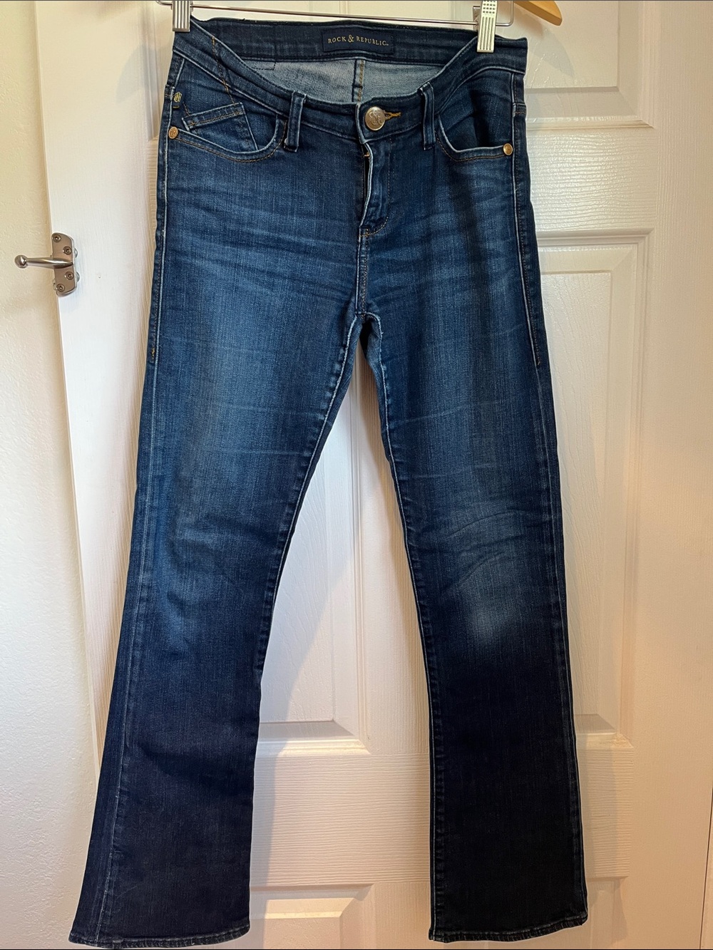 Rock & Republic Women’s Dark Blue Boot Cut Jeans